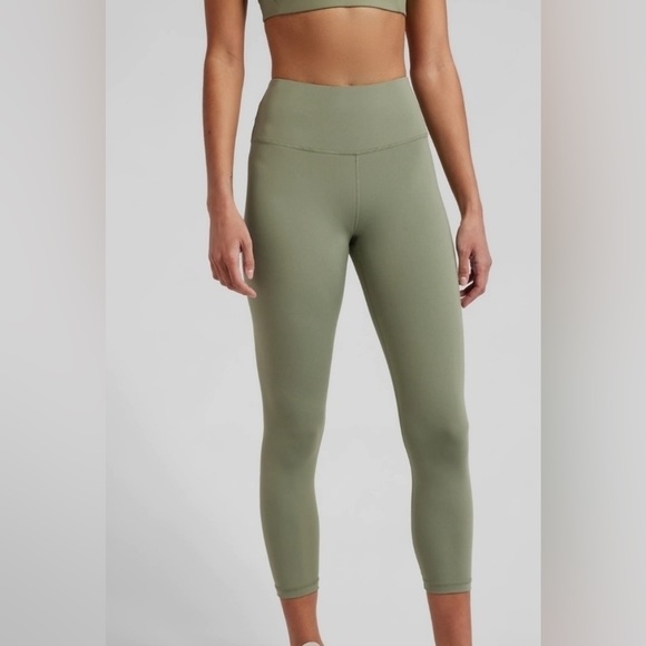 Athleta Pants - Athleta ELATION TRAIN 7/8 TIGHT Mint Green Size 2X High Rise Leggings